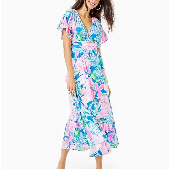 Lilly Pulitzer Dresses & Skirts - Lilly Pulitzer NWT Jessi Midi Dress Medium